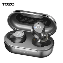 TOZO NC9 Wireless Earphone Hybrid Active Noise Cancelling  ,Bluetooth Earbuds With Immersive Sound Premium Deep Bass, 40H Play