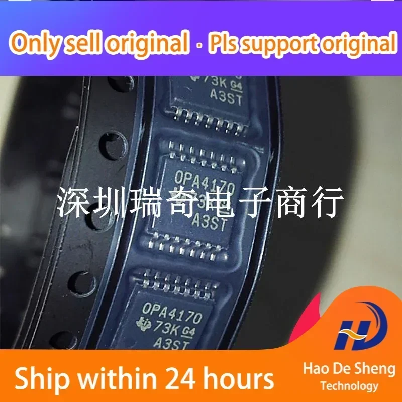 

10 шт./лот OPA4170AIPWR OPA4170 TSSOP14 новый оригинальный аккумулятор на складе