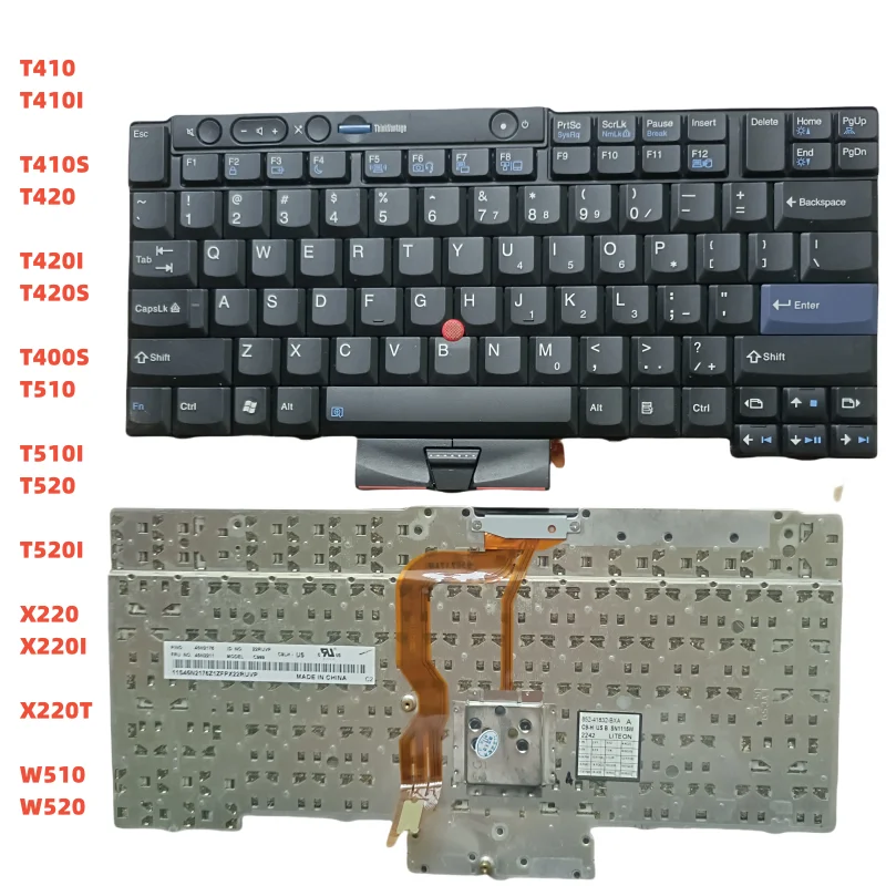 

Refurbished Original Tablet iLaptop Keyboard US English For ThinkPad X220 X2201 W520 T410 T410S T420 T420S T510 T520 T520I