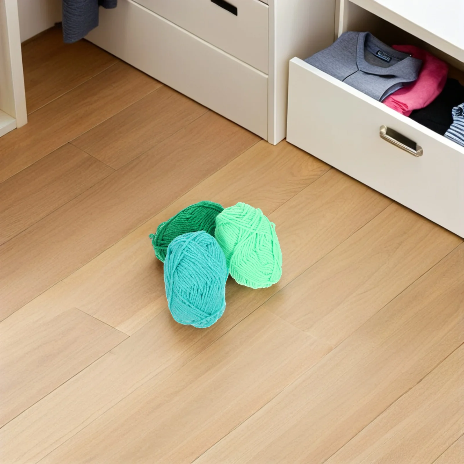 

8 Rolls Colored Cotton Yarn for Knitting Crochet Sewing Soft Durable Multi Purpose Hats Clothes Socks Projects