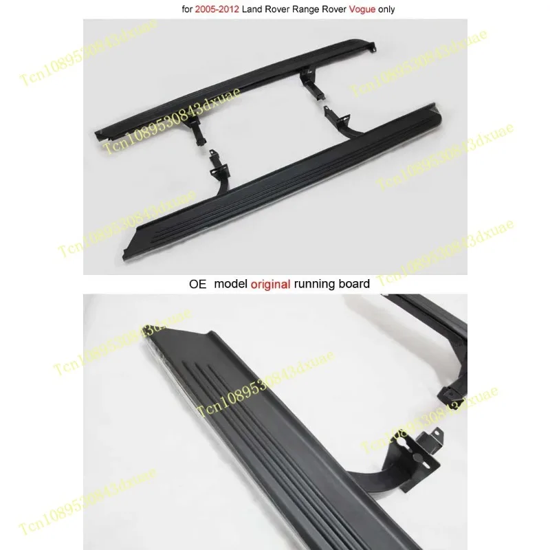 Auto Side Step Foot Bar Running Board for Land Rover Range Rover(Vogue) L322 2005-2012,superior Quality,OEM Style,with Mud Guard