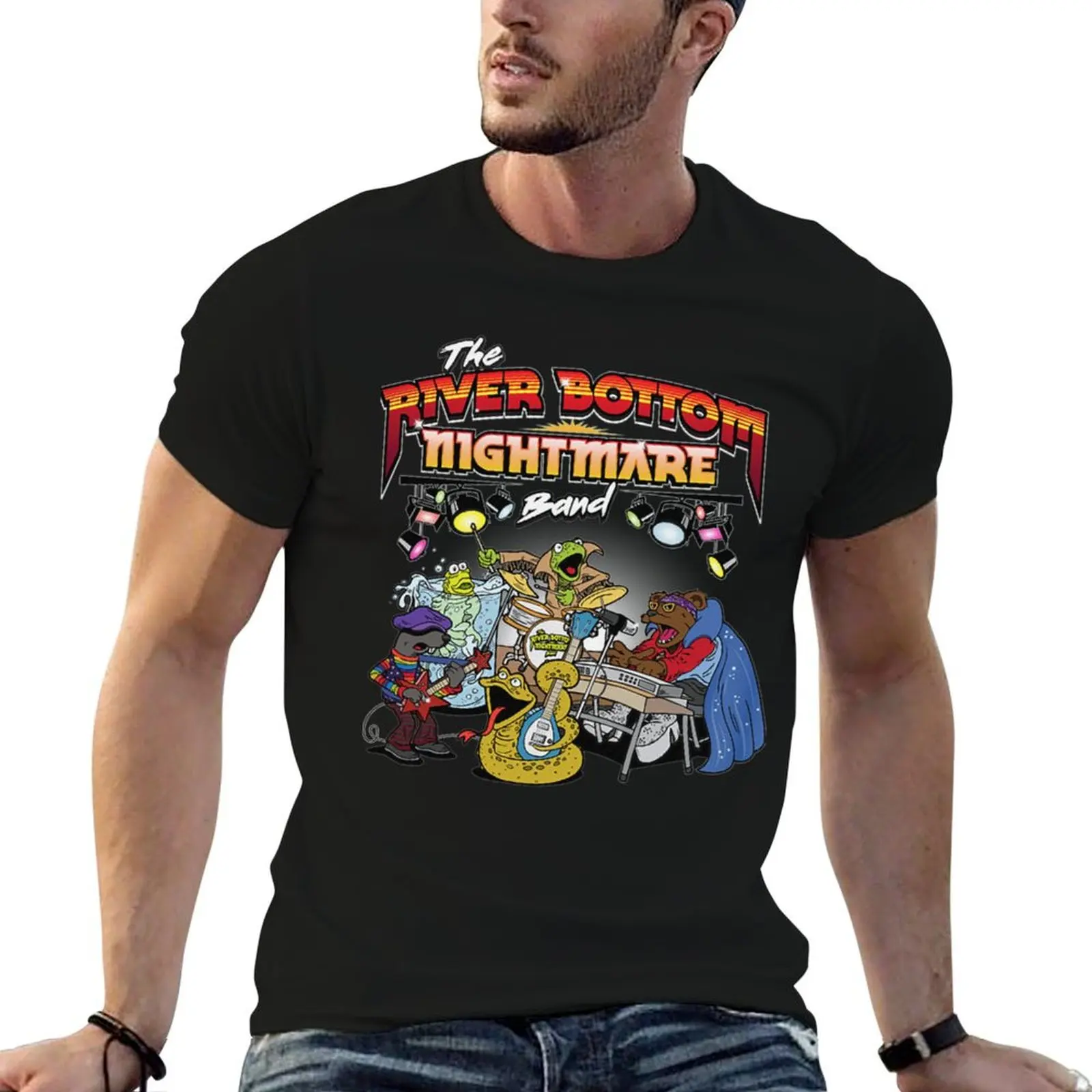 

River Bottom Nightmare Band Essential T-Shirt plus sizes new edition cheap stuff anime stuff clothes for men