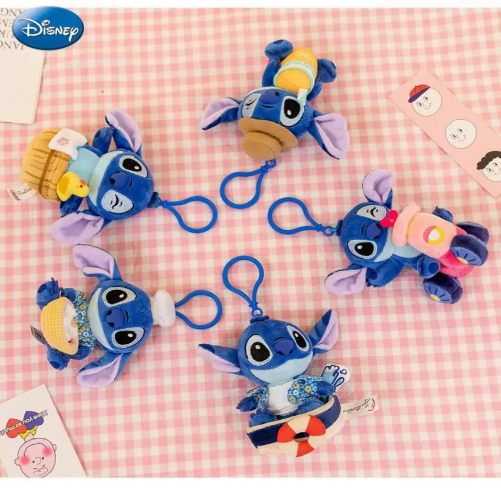 พวงกุญแจสติทช์จากดิสนีย์ลิขสิทธิ์แท้ 1 ชิ้น กล่องสุ่ม ของขวัญน่ารักอบอุ่นใจสำหรับใช้ในชีวิตประจำวัน