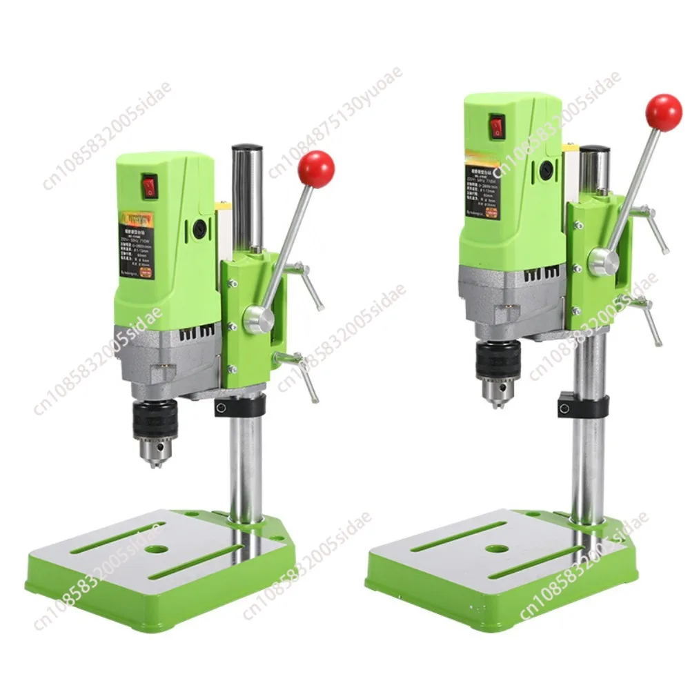 BG-5156E Mini Bench Drill Tool 220V/710W High Power High Precision DIY Processing Bench Driller Portable Bench Drilling Machine