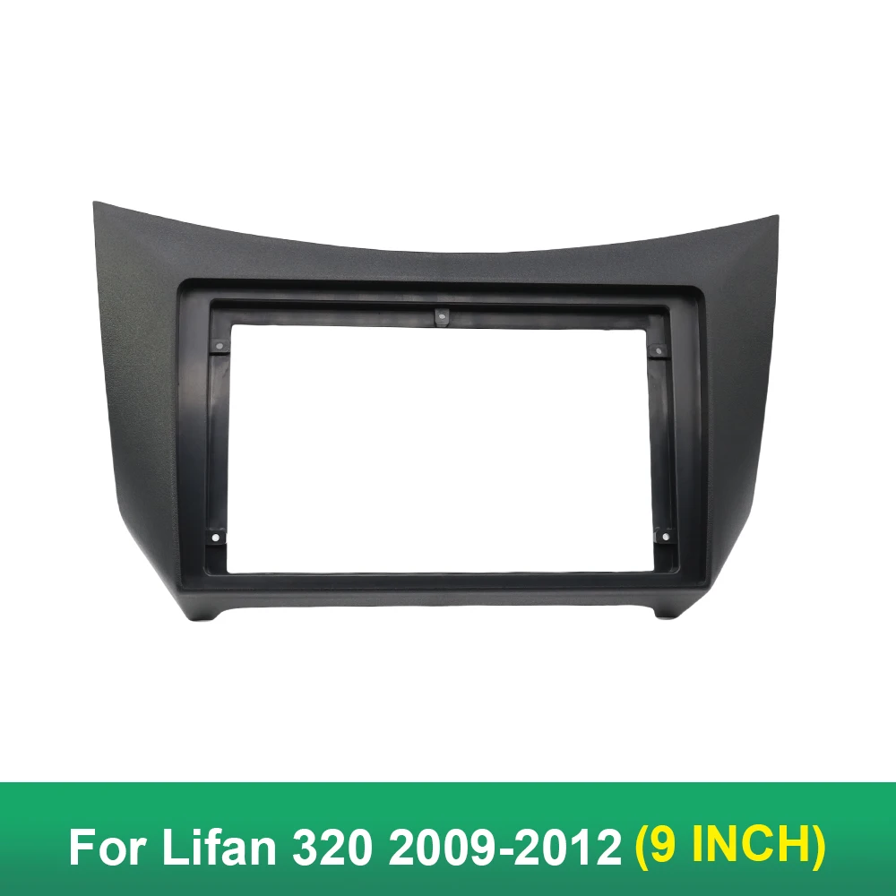 9 Inch Car Frame Fascia Adapter Canbus Box Decoder Android Radio Dash Fitting Panel Kit For Lifan 320 2009-2012