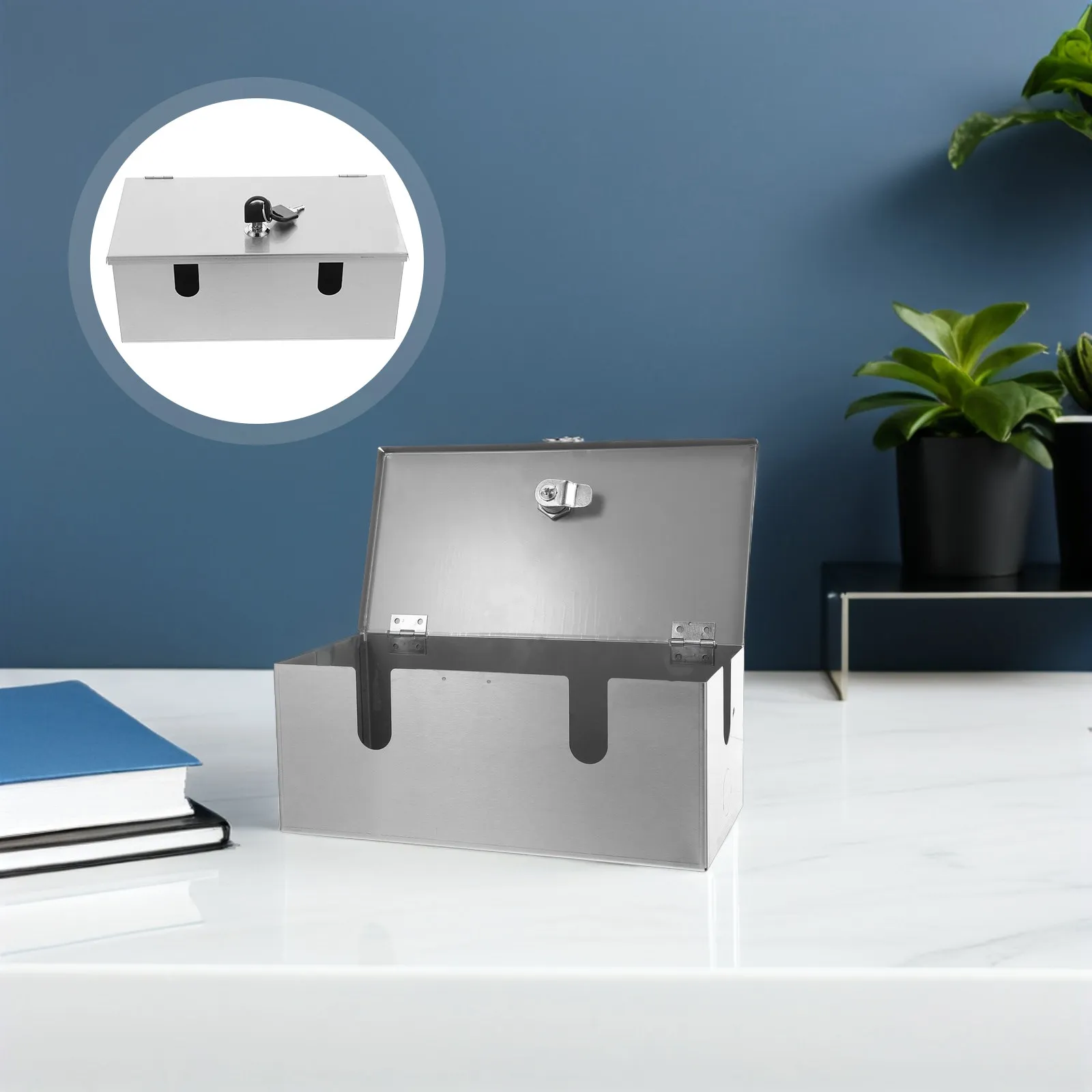 waterproof-outdoor-socket-box-stainless-steel-lockable-electrical-enclosure-for-outside-use-weather-resistance-rainproof-power