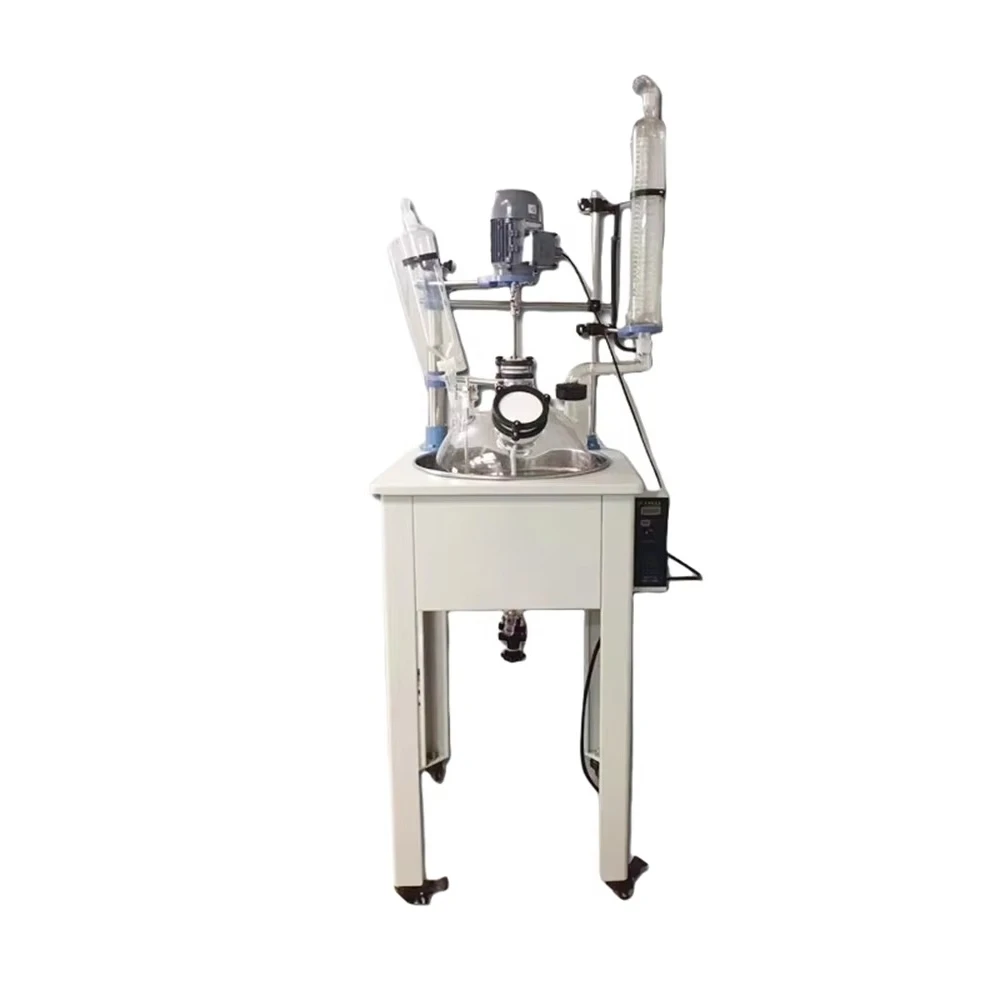 

Vessel monolayer glass reactor