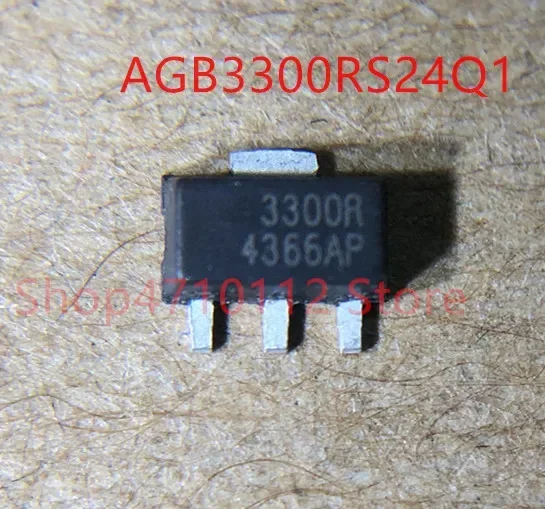 Free shipping NEW 10PCS/LOT AGB3300RS24Q1 AGB3300RS24 AGB3300R AGB3300 MARKING 3300R SOT-89