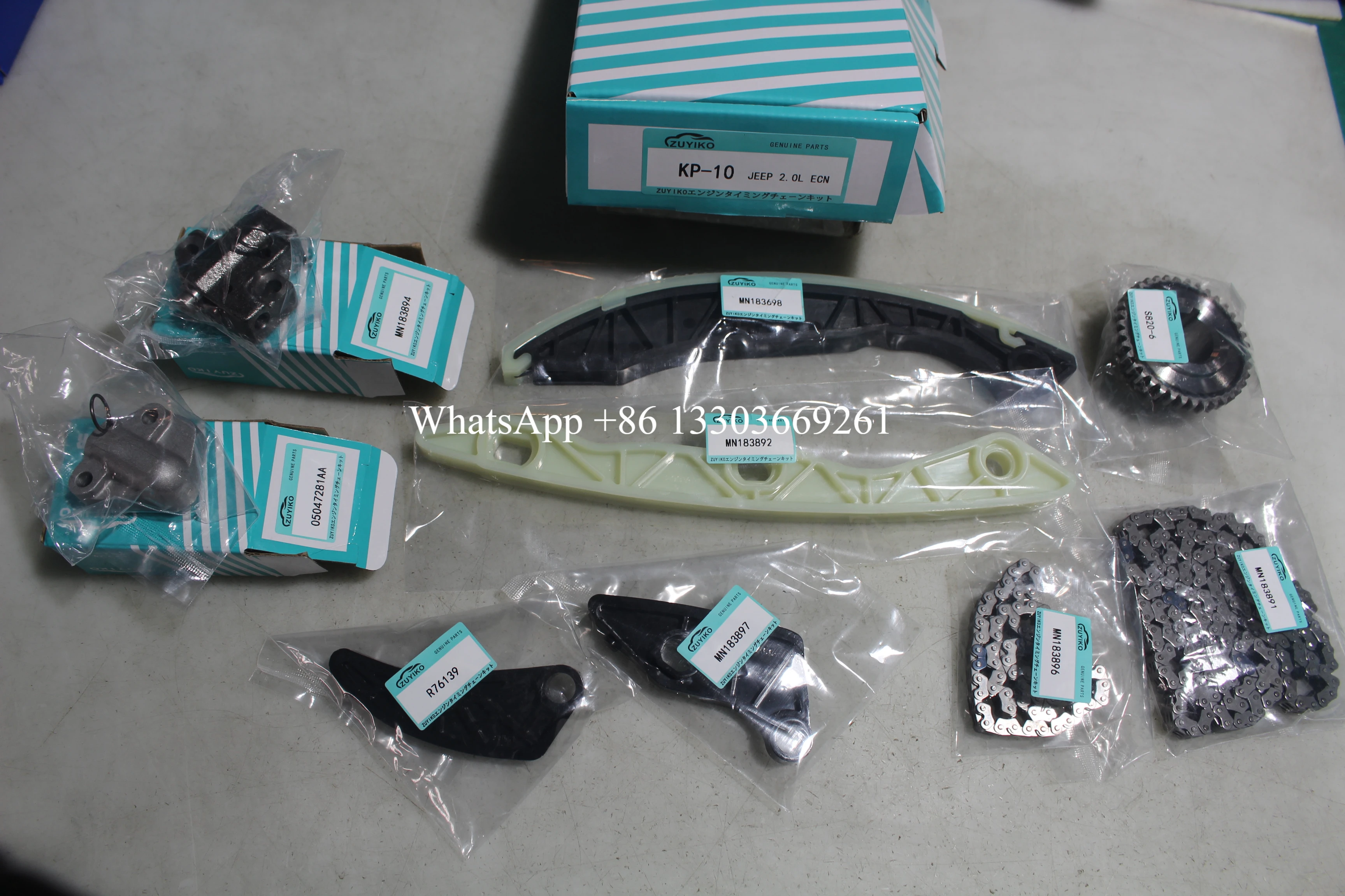 

JEEP 2.0L 2.4L TIMING CHAIN KIT FOR JEEP jeep 2.0l 2.4l engine timing chain set 04884868AC KP-10