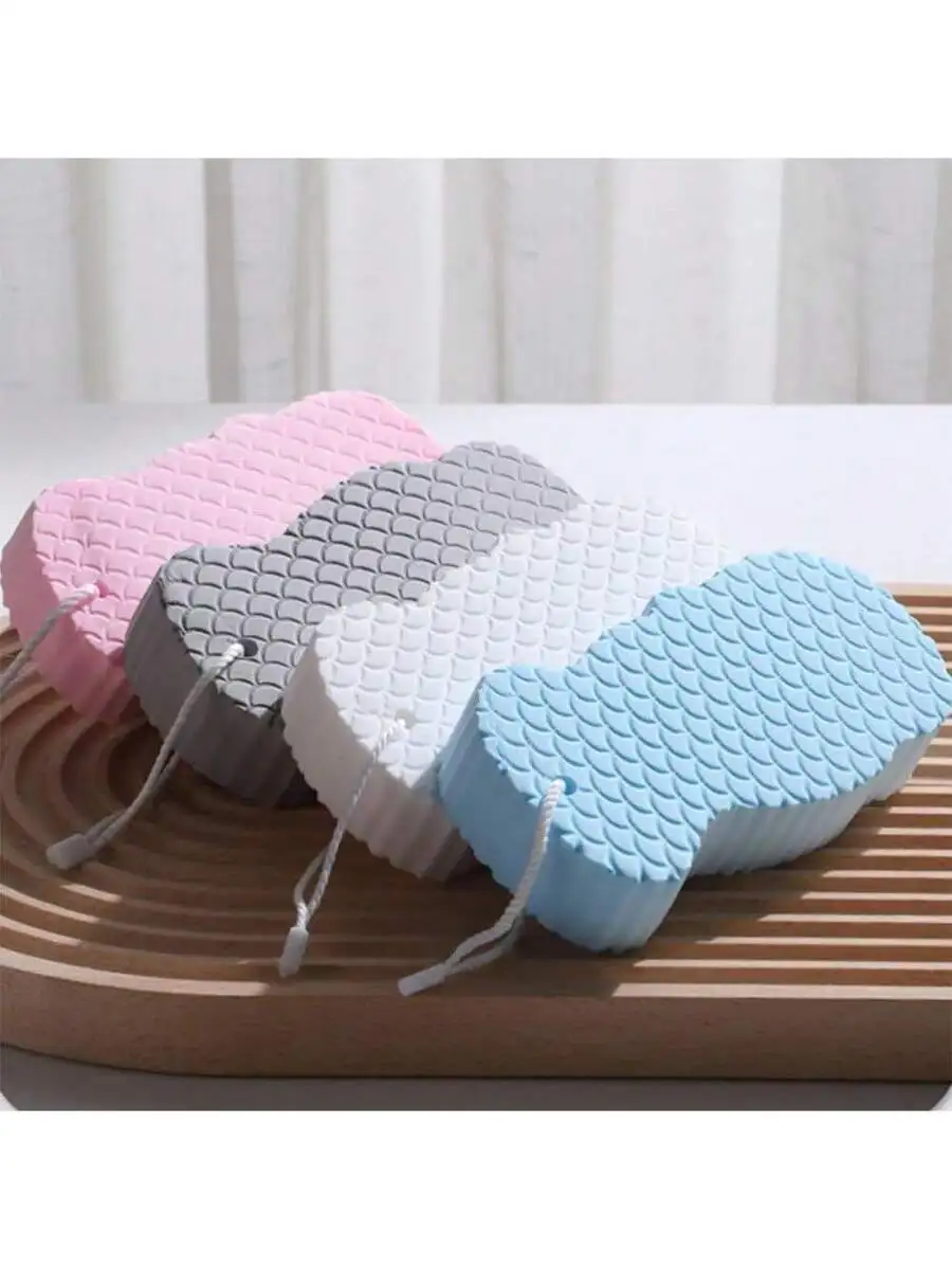 

Bath Sponge Exfoliating Scrubbing Sponge For Adults Soft Foam Body Cleaning Tool