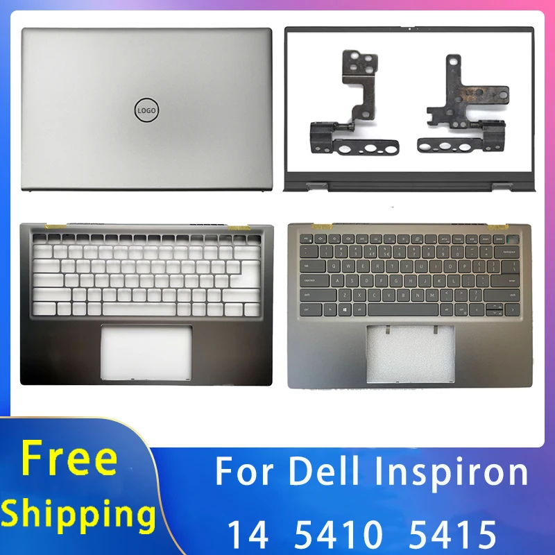 

Новинка для Dell Inspiron 14 5410 5415; Сменные аксессуары для ноутбуков, задняя крышка ЖК/Упор для рук/клавиатура с логотипом 0CYT45 06M9P2