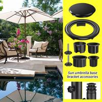 Patio Umbrella Holder Attachment Outdoor Sunshade Mount Holder Part Sunshade Mounting Base Accessories For Deck Beach