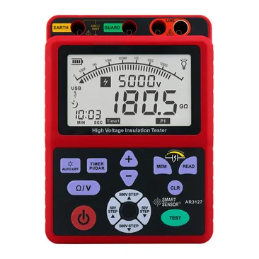 Smart  AR3127 Multi-function Smart Sensor Voltage Insulation Tester professional tester