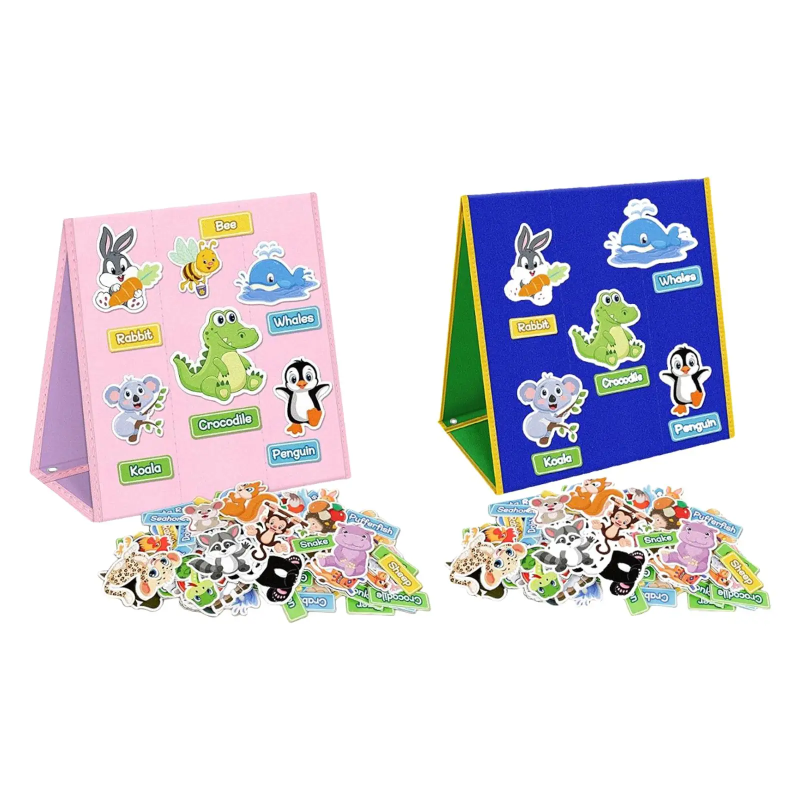 Felt Board for Toddlers, , Freestanding Double Side Gift for Kids Stories Board Early Learning for Classroom Use Home
