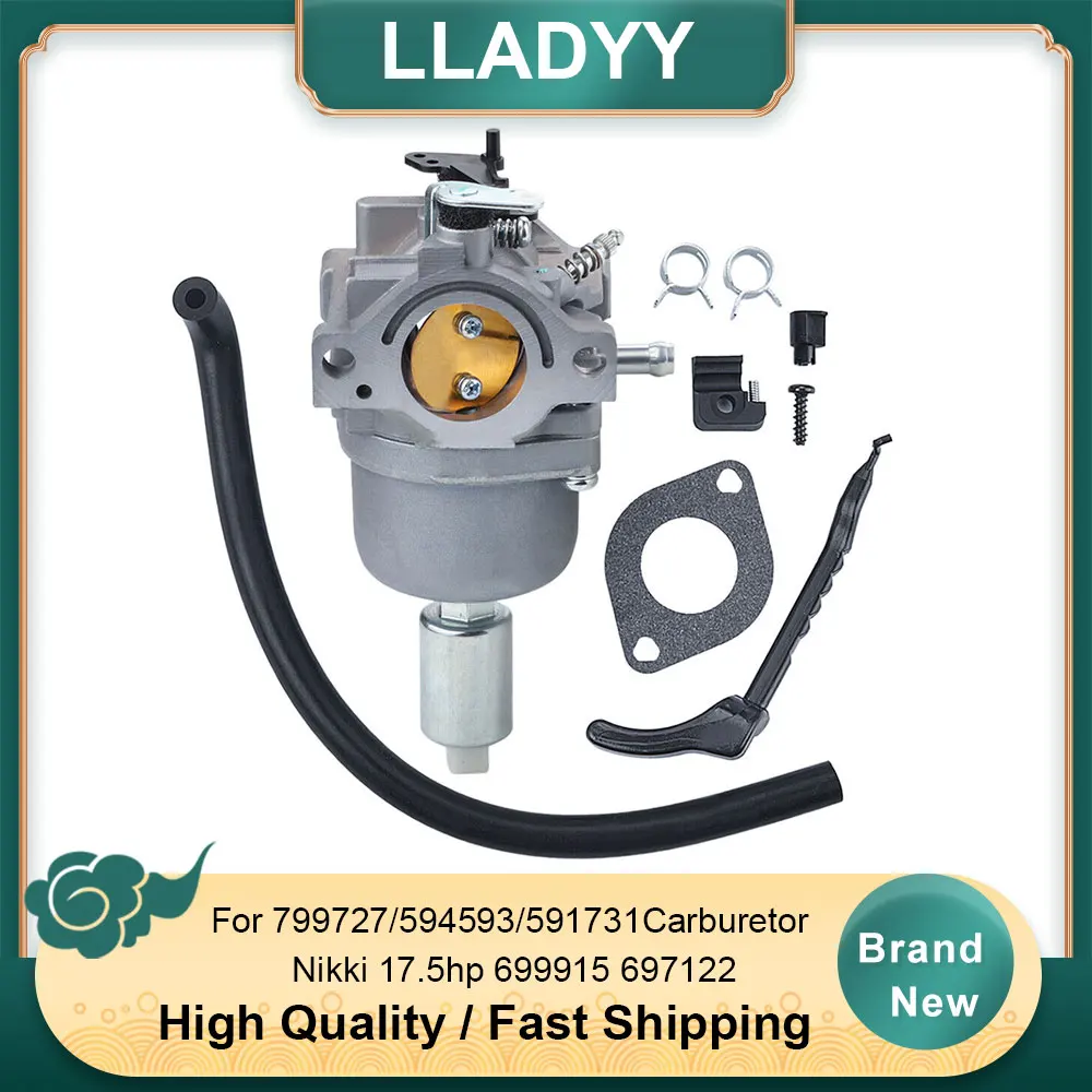 

794572 Carburetor Kit Replacement for Nikki 17.5HP Engine - Fits 799727 594593 591731 699915