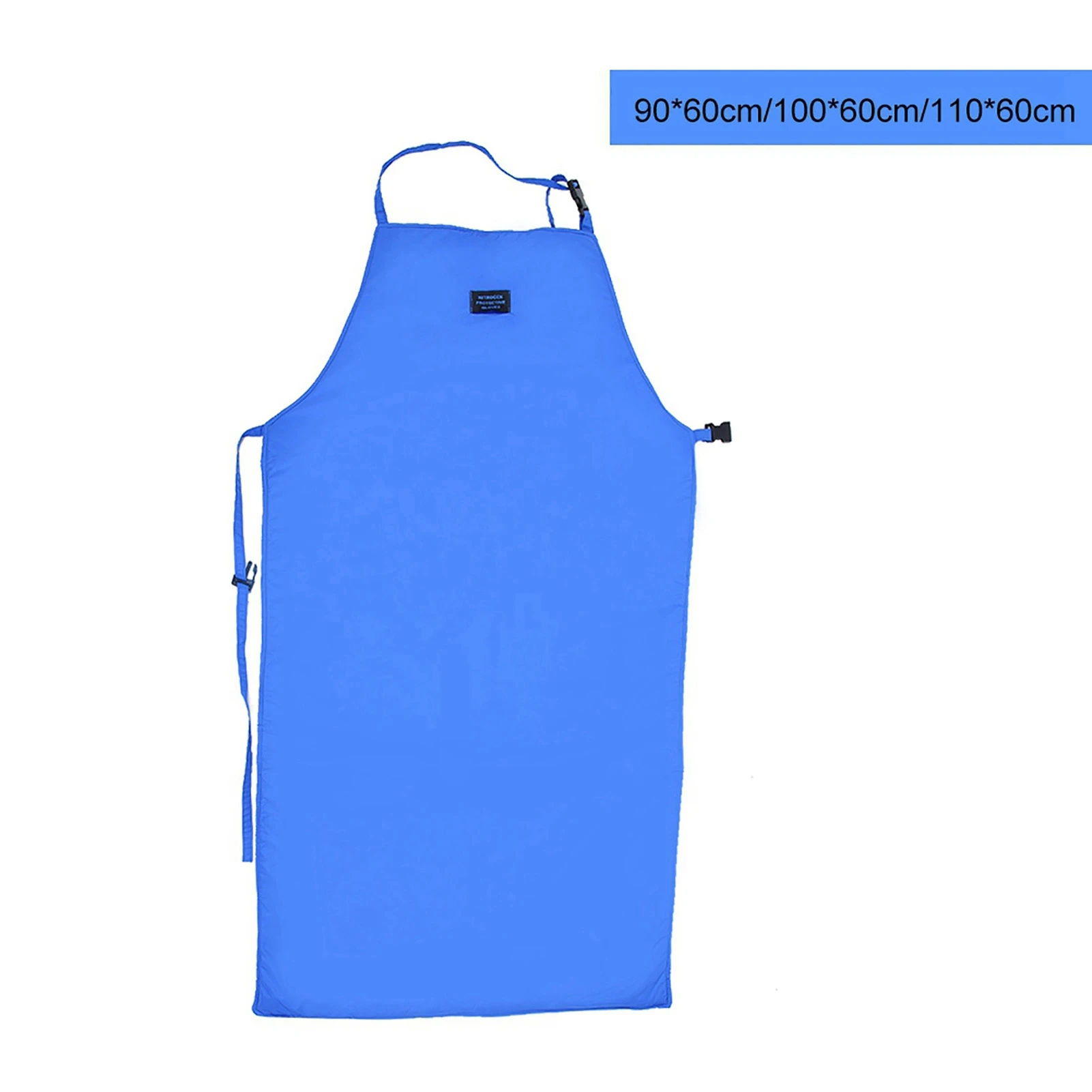 High Safety Cold Resistant CryO Apron Cryogenic Ultra Low Temperature Anti Frostbite Apron Nitrogen Protective Blue Lightweight