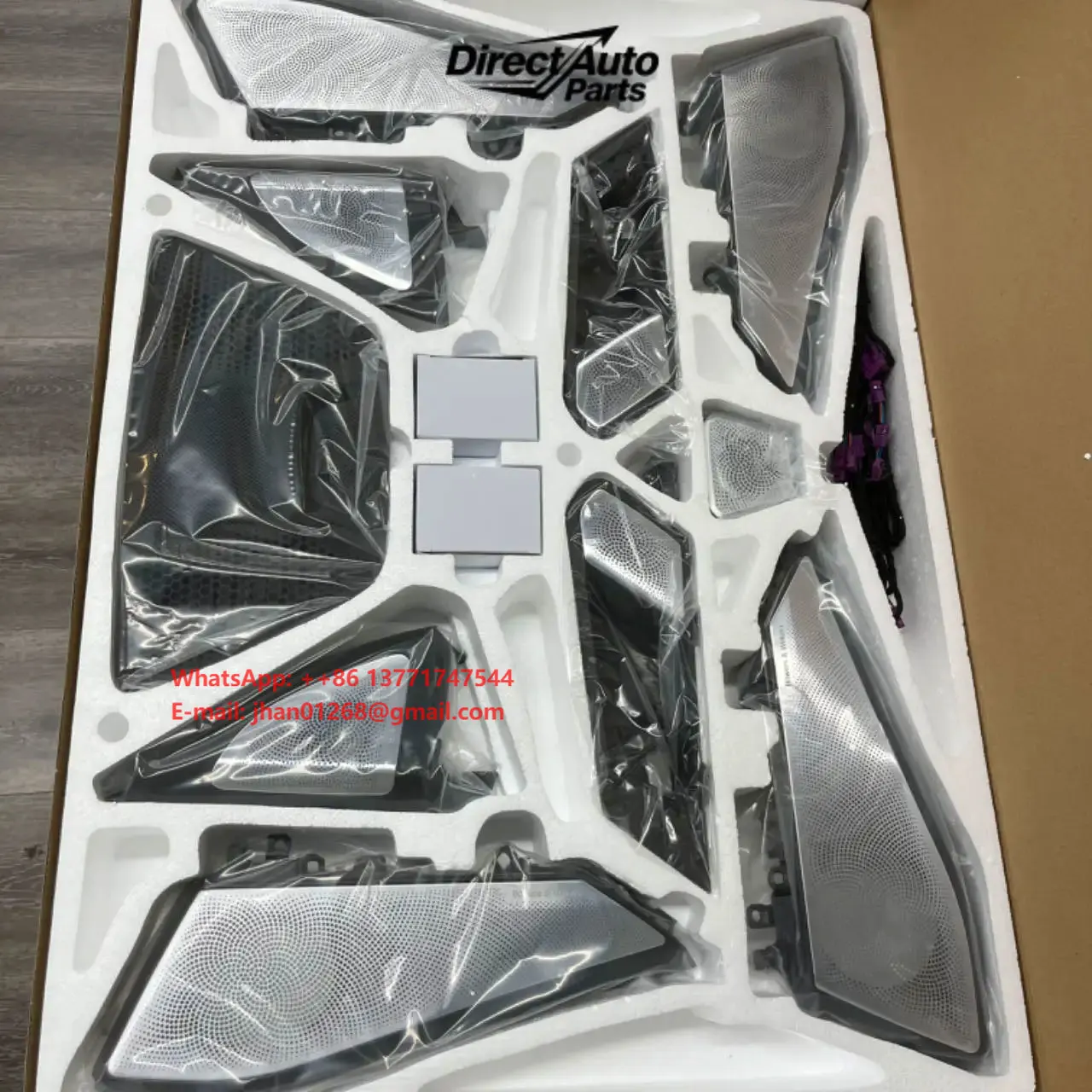 Door Speaker Glow Tweeter Audio Speaker Cover Trim for X5 X7 G05 G07