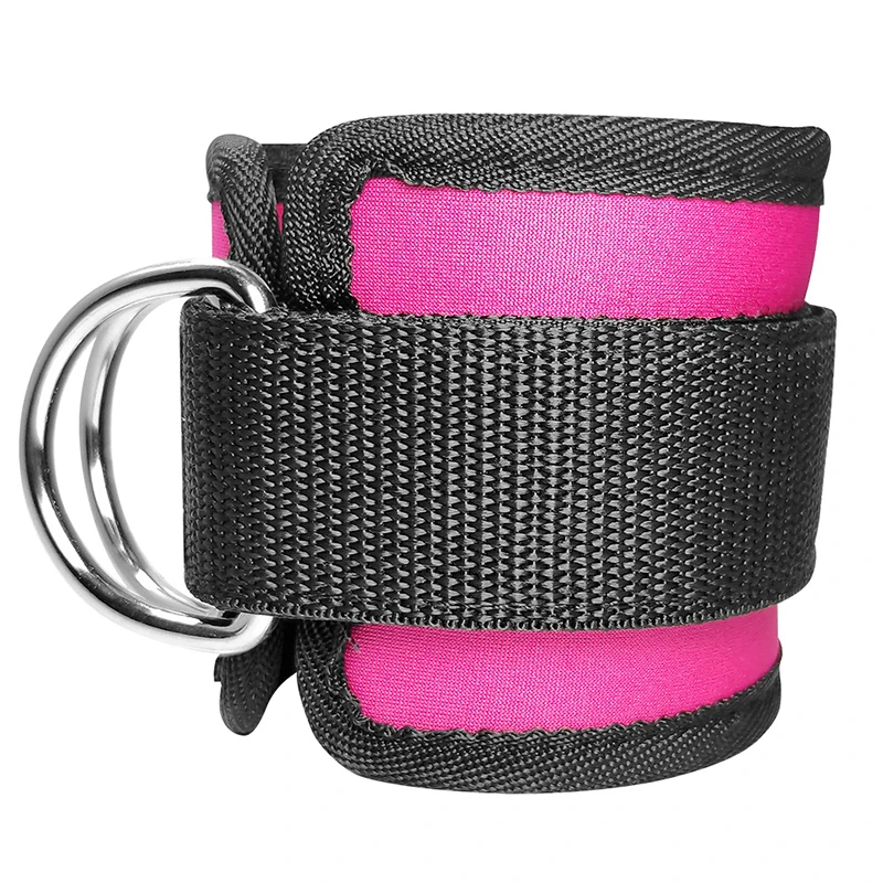 Ankle Straps for Cable Machines Padded Ankle Cuffs for Leg Exercise WorkoutsFully Adjustable and Breathable Ankle