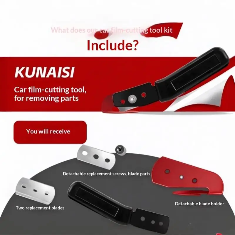 Professional Vinyl Wrapping Cutter High Precision Backing Liner Trimmer for Car Window Film Wallpaper Installation