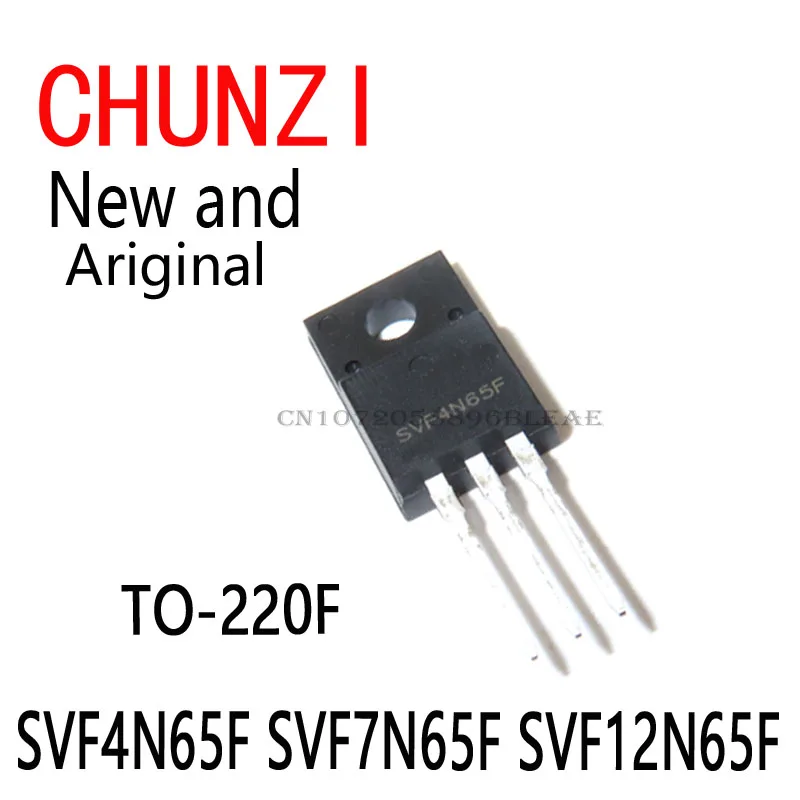 10PCS New and Original 4N65F 7N65F 12N65F SVF4N65 SVF7N65 SVF12N65 TO-220F SVF4N65F SVF7N65F SVF12N65F