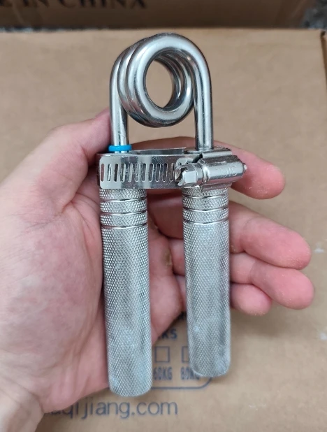 

Stainless Steel Grip Strength Professional A-type Grip Strength Training for Hand Strength Arm