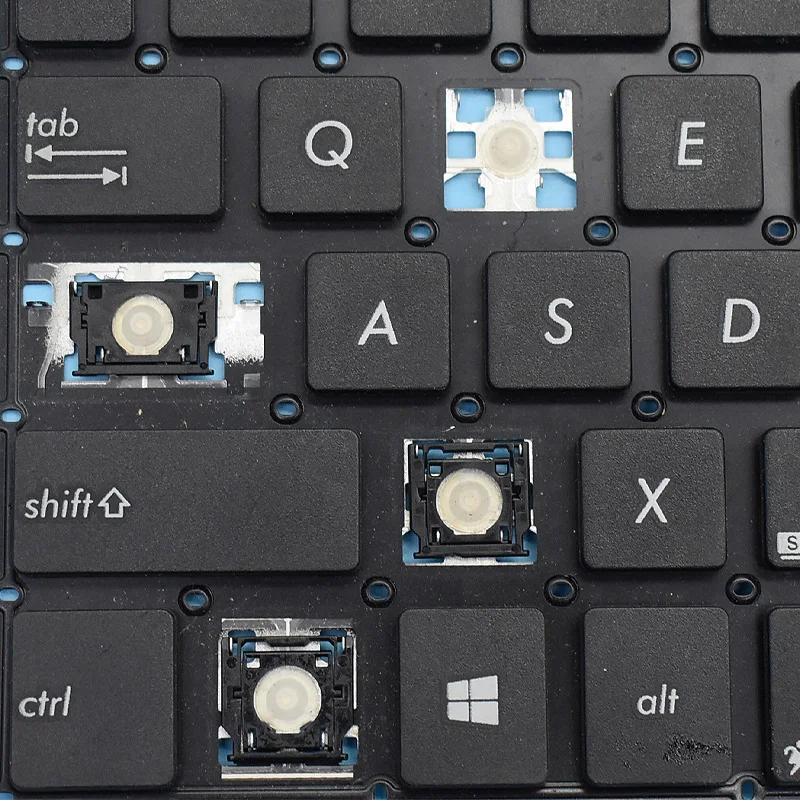 Keycap de substituição para teclado Asus, Dobradiça do teclado, UX510U, UX510, V510UX, UX510UA, V510UX7200, UX510UW, u5000u, u5000uq