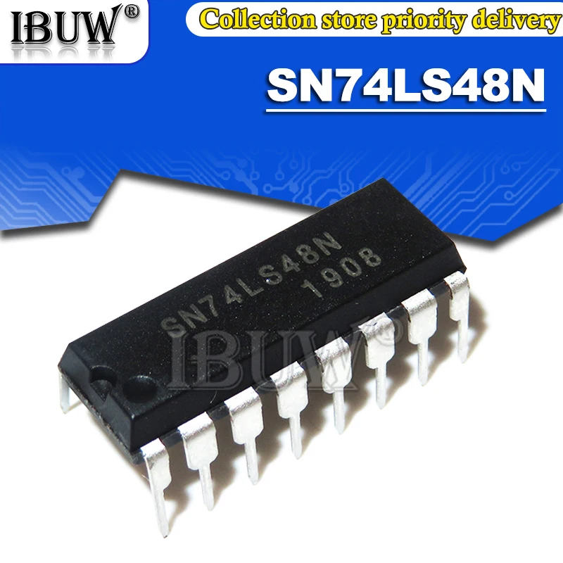 10PCS SN74LS48N DIP16 SN74LS48 74LS48N 74LS48 DIP Integrated IC