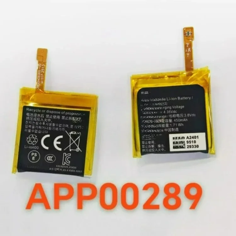 [NEW]  APP00289 3.8V 450mAh for SUUNTO 7 OW185 Smart Watch Rechargeable Replacement Lithium‑ion Battery