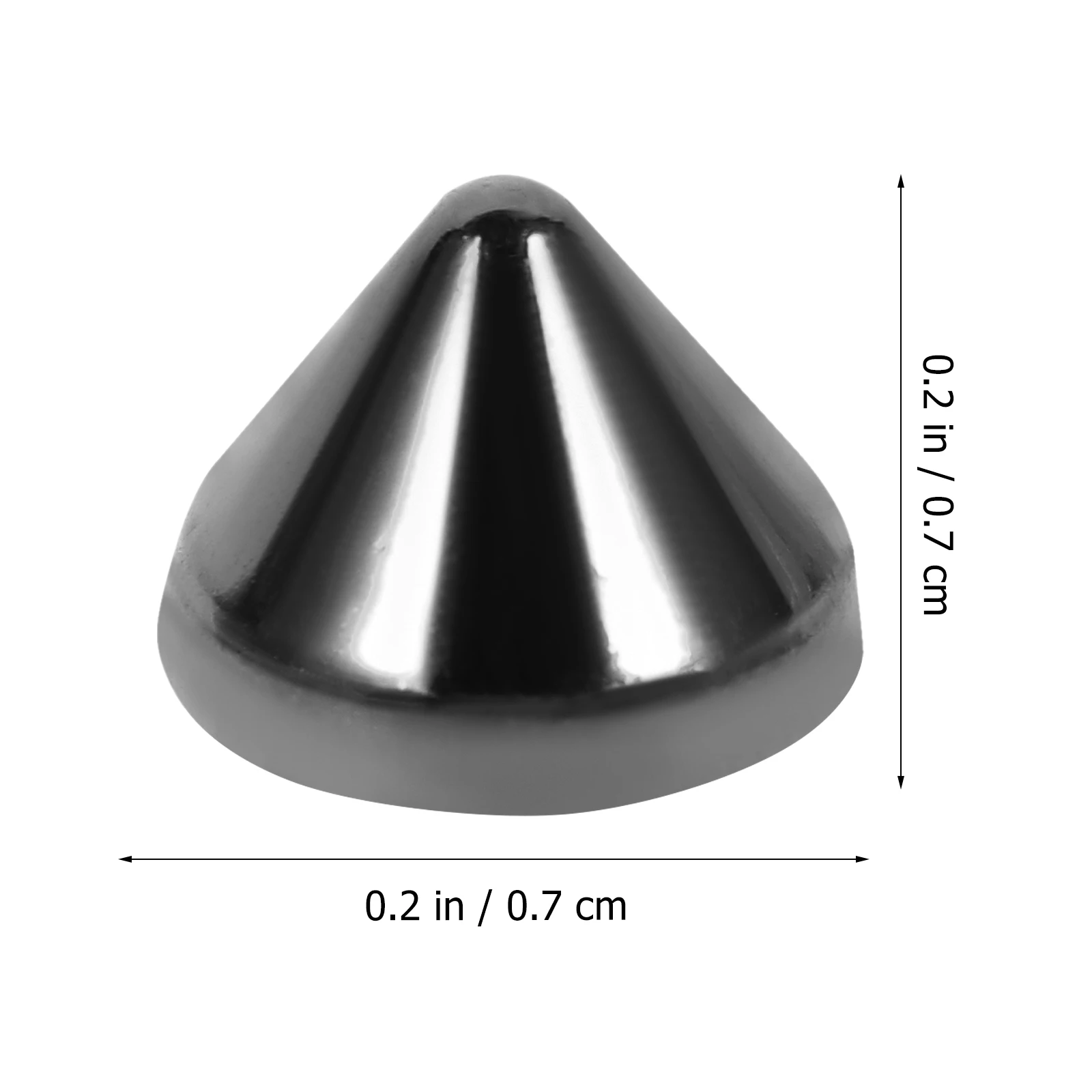 

100pcs Reusable Plastic Punk Rivets Diiy Rivets Studs Decor For Shoes Bag Accessories Crafts Light Weight Durable