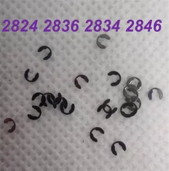 2824 2836 2834 2846 무브먼트 오프닝 피스 위클리 플레이트, 프레스 핀 잠금 스프링에 적합한 시계 액세서리