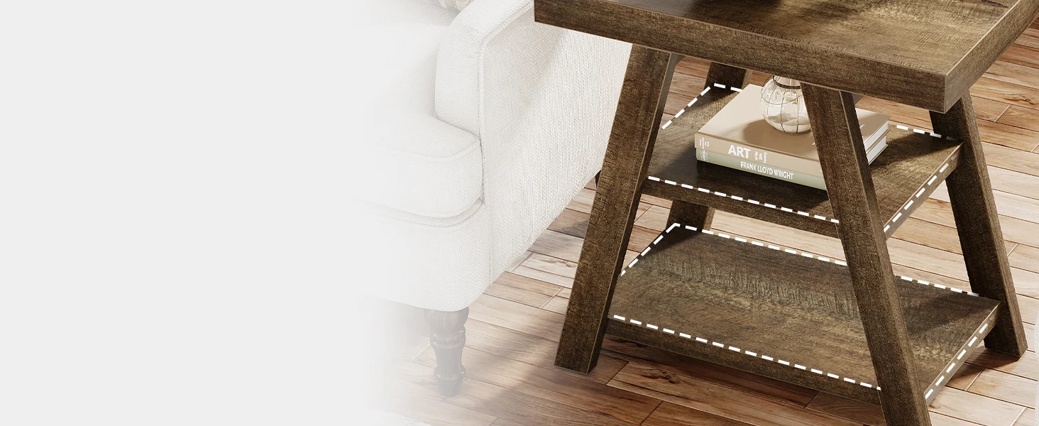 Tribesigns End Table for Living Room