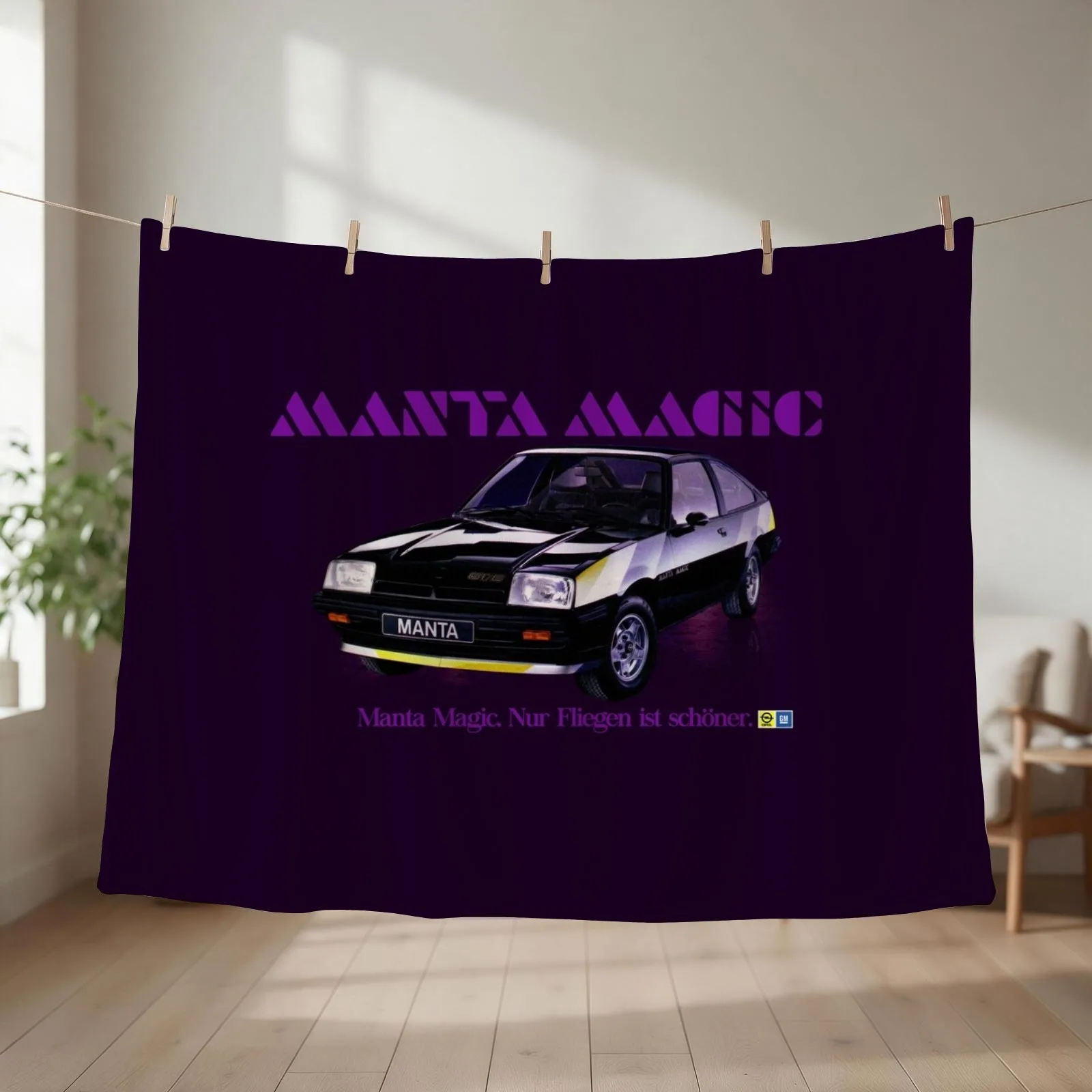 MANTA Throw Blanket couch cozy soft plush fuzzy picnic outdoor blanket