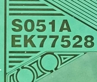

EK77528S051A новая оригинальная катушка COF/TAB ЖК-драйвер IC 1 шт.