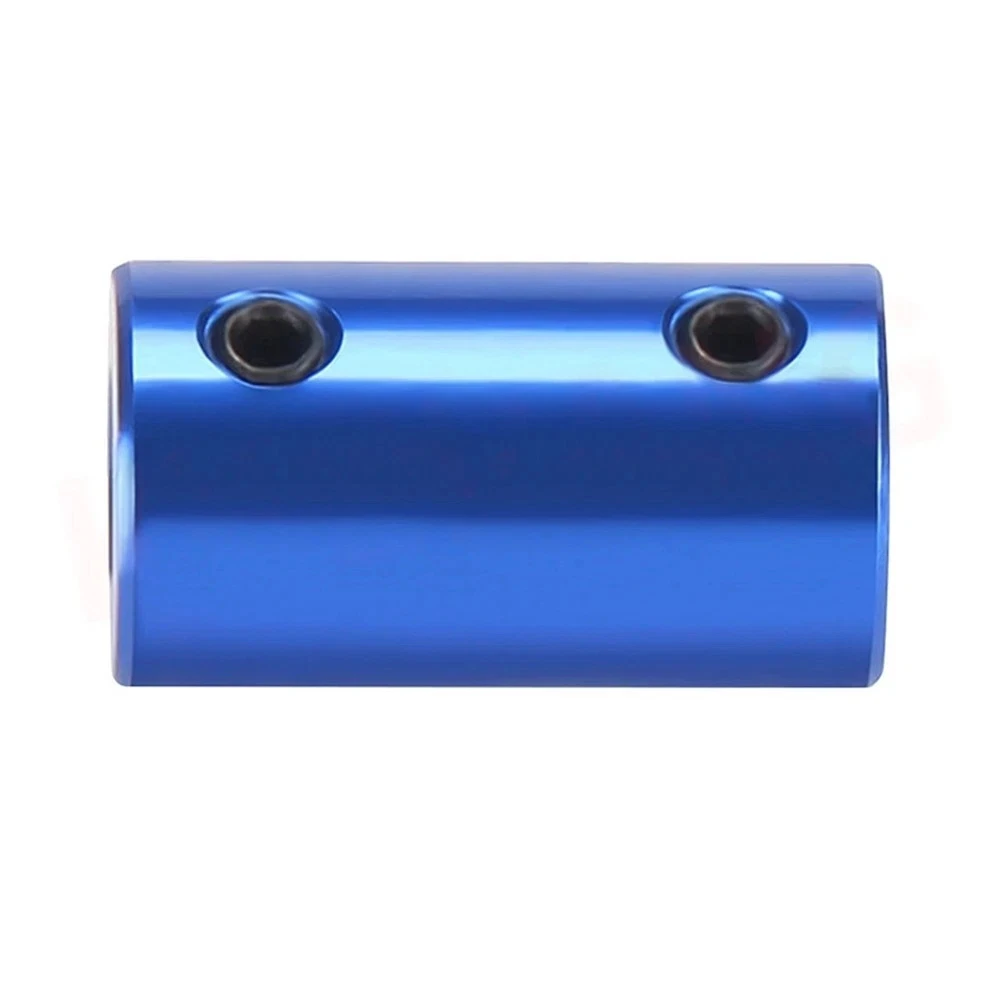 Bore 3/4/5/6/6.35/7/8/10mm 2Pcs Blue Aluminum Alloy Flexible Shaft Coupling For 3D-Printers Motor Couplings Ship Models