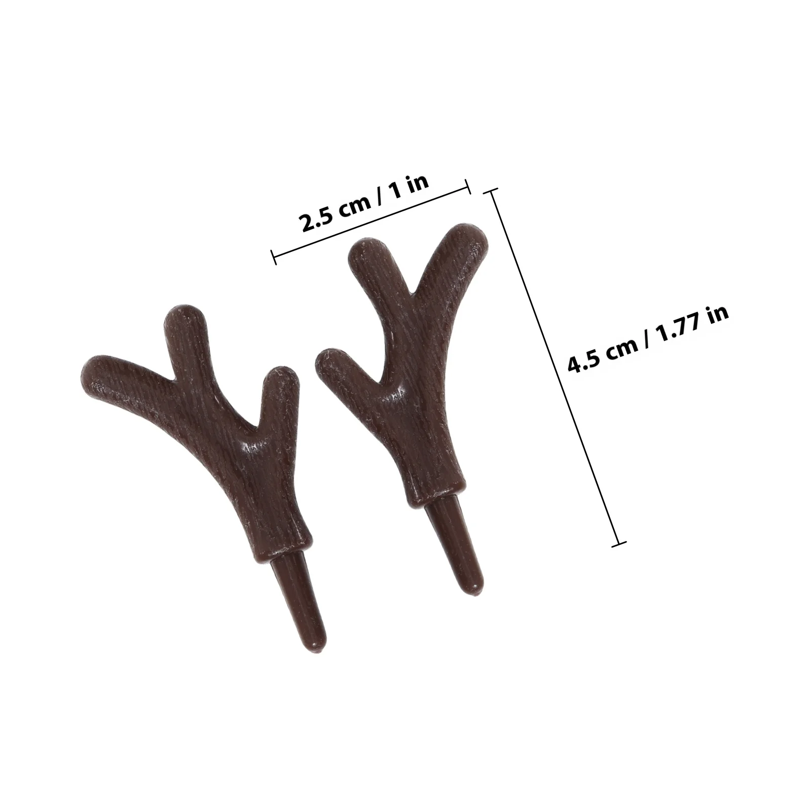 ชุดตกแต่งคริสต์มาส DIY สำหรับตกแต่งบ้านช่วงเทศกาล จำนวน 100 ชิ้น ทำจากพลาสติก รูปทรงเขากวาง ตุ๊กตาหิมะ และกิ่งไม้ สำหรับงานประดิษฐ์