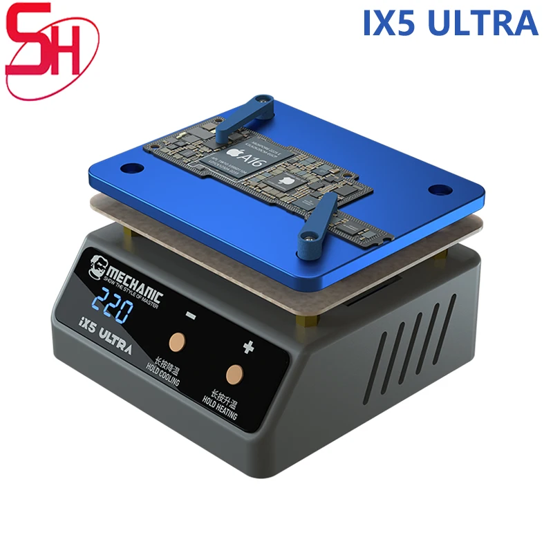 MECHANIC IX5 Ultra Universal Preheating Platform Mobile Phone Motherboard Planting Tin Delamination Laminating Degumming