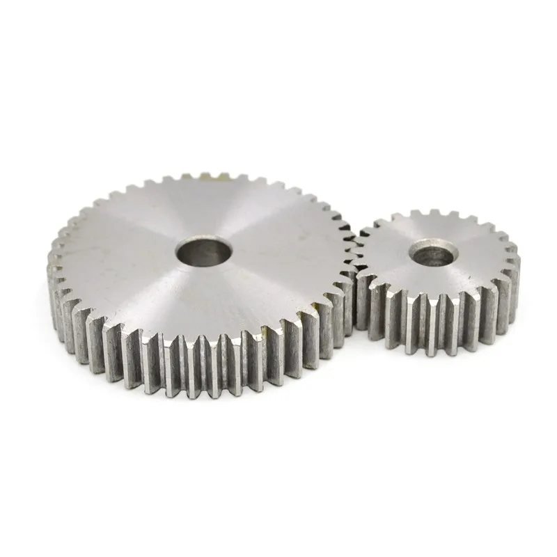 Spur gear 1 module 12 teeth -160 teeth cylindrical positive support custom mechanical transmission gear