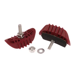 Red Motorcycle Wheel Rim Lock Tyre Inner Tube Safe Bolt 1.6