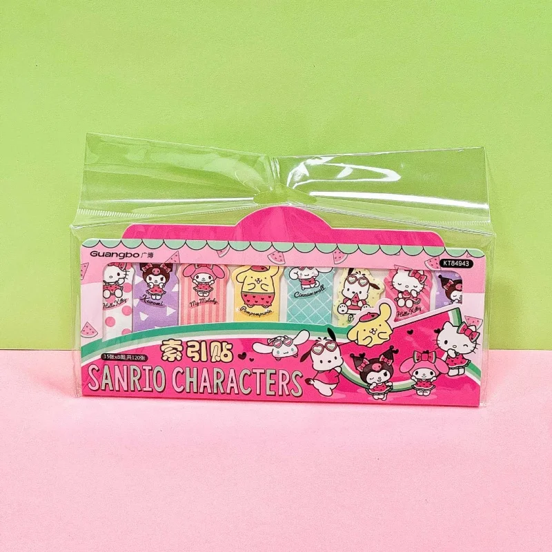 

12 шт./лот Kawaii Sanrio блокнот креативный N раз канцелярские принадлежности этикетка блокнот закладка школьные принадлежности