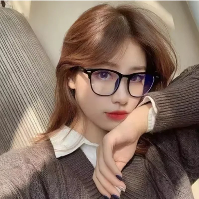 1 قطعة/2 قطعة الرجال النساء مكافحة نظارات الضوء الأزرق مربع نظارات شفافة النساء PC الإطار التنقل اليومي نظارات الكمبيوتر #3