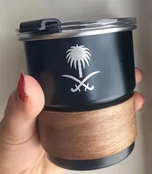 80ml and 160ml with logo Saudi  logo for Camping outdoor Mugs