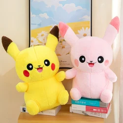 40/60/80cm Pokemon Plush Toys Pink Pikachu Rabbit Plush Pokémon Plushie Animal Stuffed Doll Kawaii Soft Pillow Gift for Children
