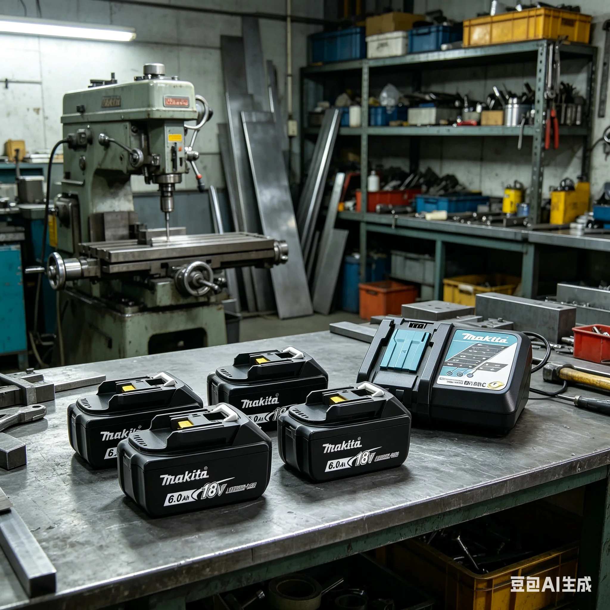 

Original Makita 18V battery 3000mah rechargeable battery, Makita 3.0Ah 5.0Ah 6.0Ah power tool battery, 18V charger BL1830B