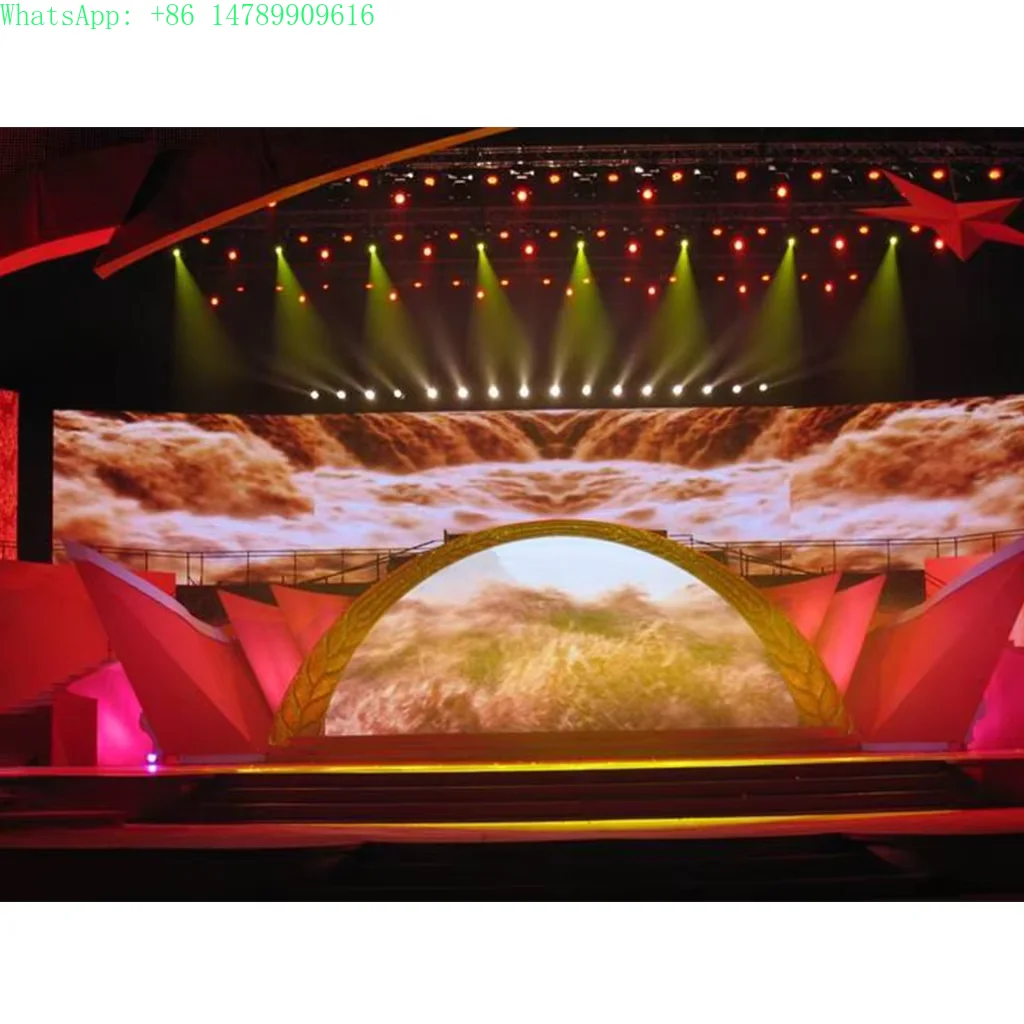 Outdoor Custom Waterproof LED Roll-up Display ScreenIndoor HD Full Color Advertising Media Video Wall Small Pitch P1.86 P2 P2.5