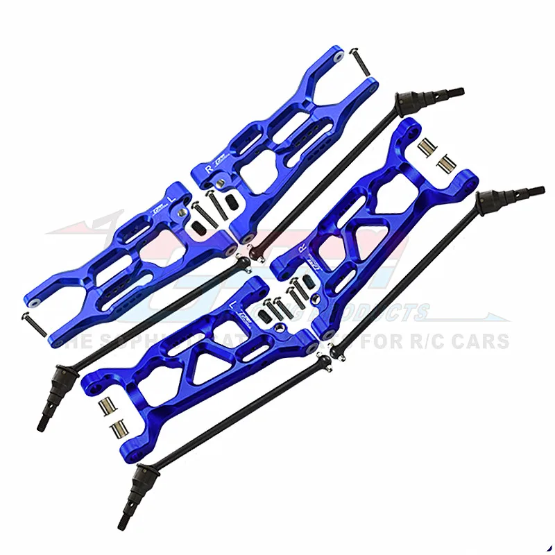 

LOSI 1/10 LASERNUT TENACITY ULTRA4 Aluminum Front+Rear Lower Rocker+CVD LOS234016+LOS234017+LOS232032 GPM Car Parts ROCK TACER