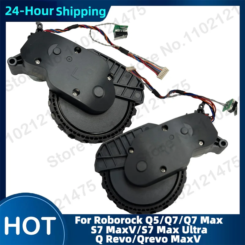 

Original For Roborock Q5 Q7 Max S7 MaxV S7 Max Ultra Q Revo MaxV Left and Right Walking Wheels Vacuum Cleaner Wheel Accessories