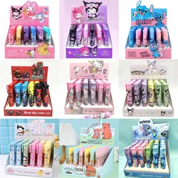 30pcs/lot Kawaii Disney Sanrio Press Eraser Creative Writing Drawing Pencil Erasers Stationery Kids Gifts Office School Supplies