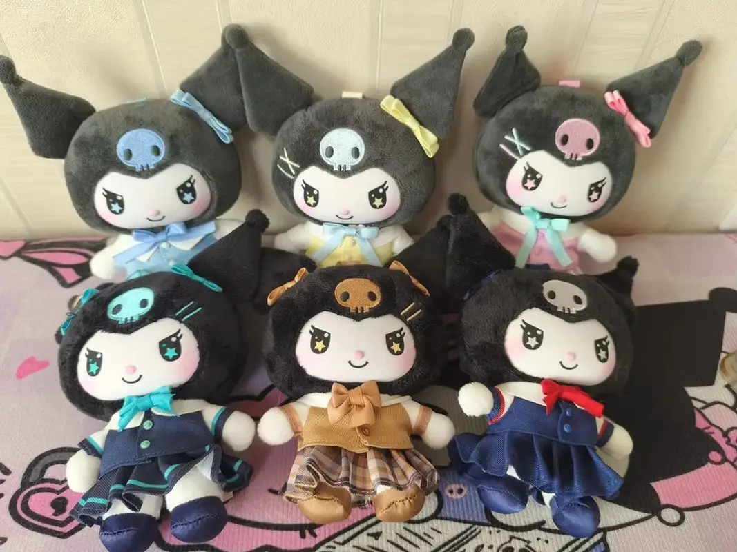 

Toptoy Mystery Box Sanrio Kuromi Campus Series Plush Doll Bag Pendant Cute Decoration Anime Figure Creative Toys Childrens Gifts