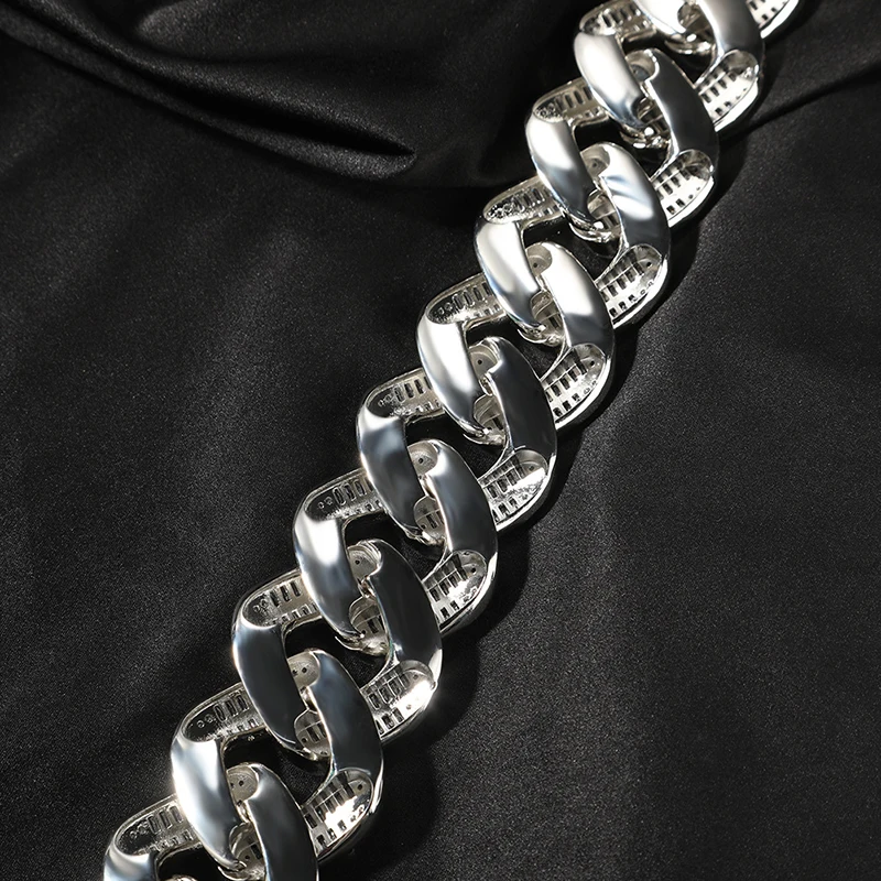 40mm wide Big Heavy Hip Hop 5A+ CZ Stone Bling Iced Out Rhombus