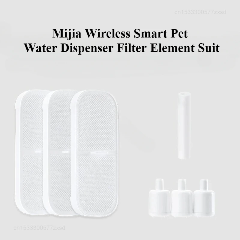 Original Xiaomi Smart Wireless Pet Water Dispenser Filter Set Drinking Fountain Automatic Filtering Replacement Accessories